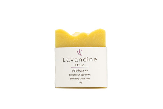 L'Exfoliant - Exfoliating citrus Soap - New!